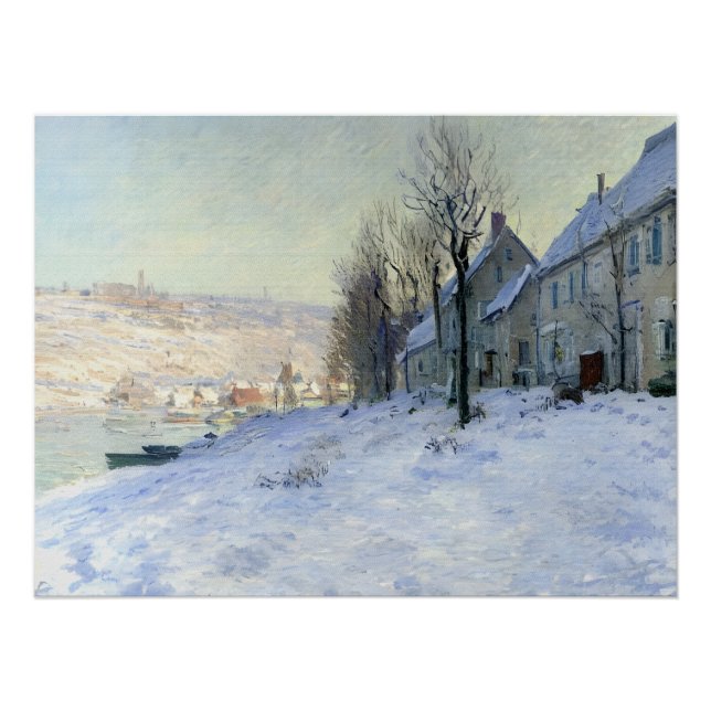 Lavacourt Sun and Snow Poster (Front)