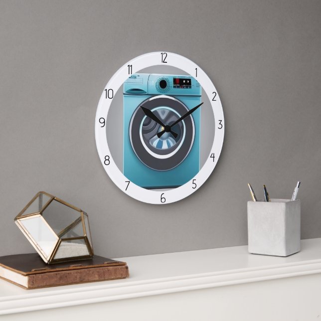 lavadora large clock (Office)