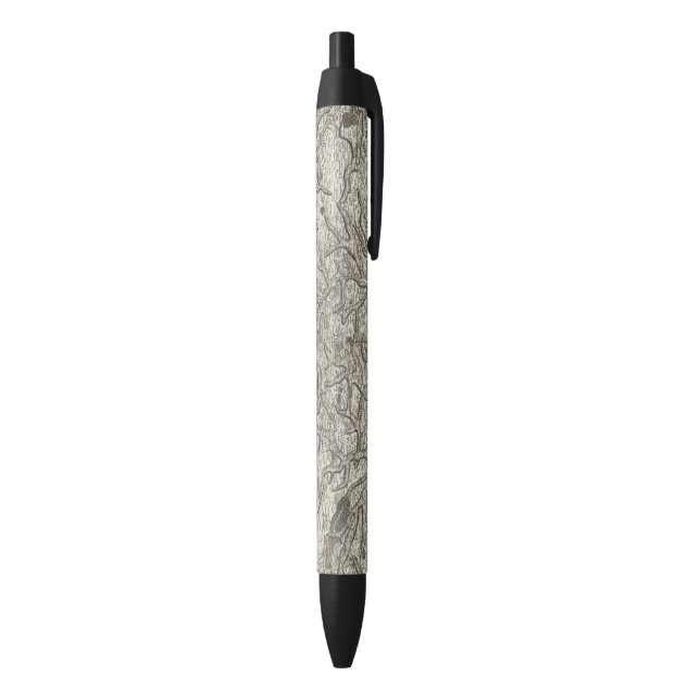 Laval Black Ink Pen (Bottom (Vertical))