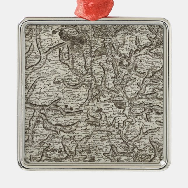 Laval Metal Tree Decoration (Front)