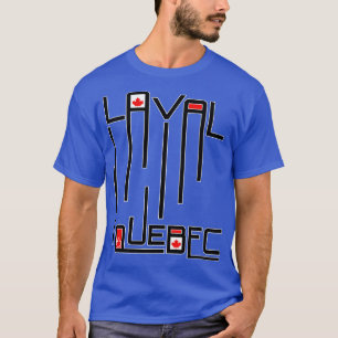 Laval Quebec Canada Flag T-Shirt