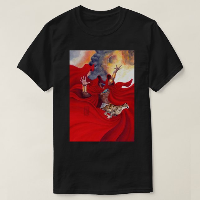Lavamancer T-Shirt (Design Front)