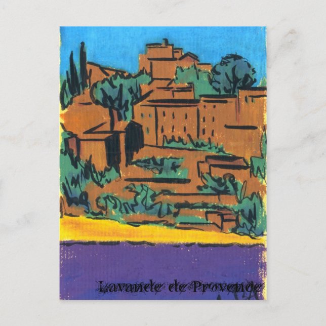 Lavande de Provence Postcard (Front)