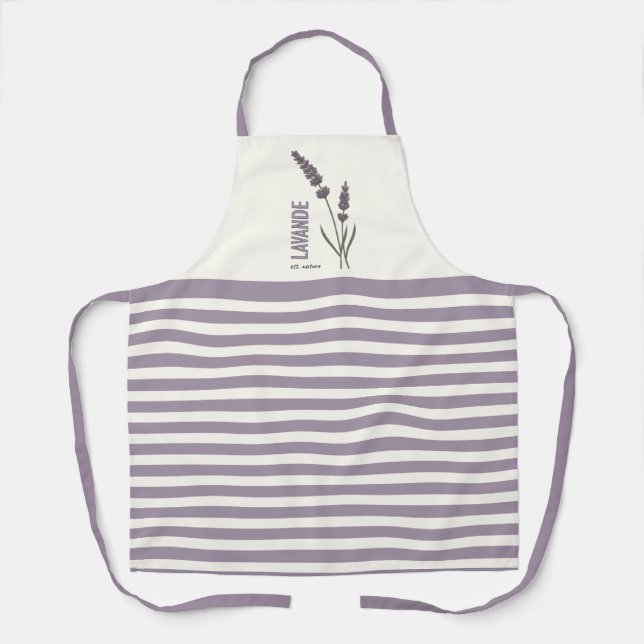 Lavande est. Nature Apron (Front)