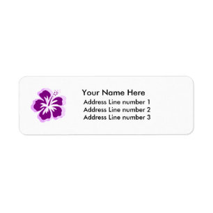 lavander flower Label