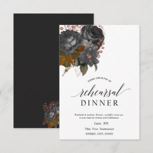 Lavander Greenery Rehearsal Dinner Invitation