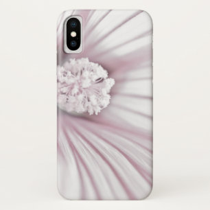 Lavatera Flower Macro iPhone X Case