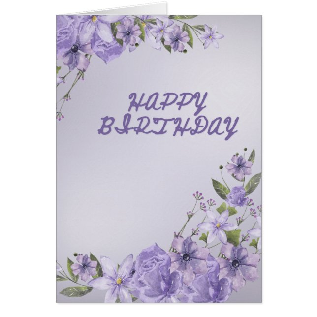 Lavendar Blooms (Front)