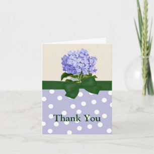 Lavendar Hydrangea Greeting Card