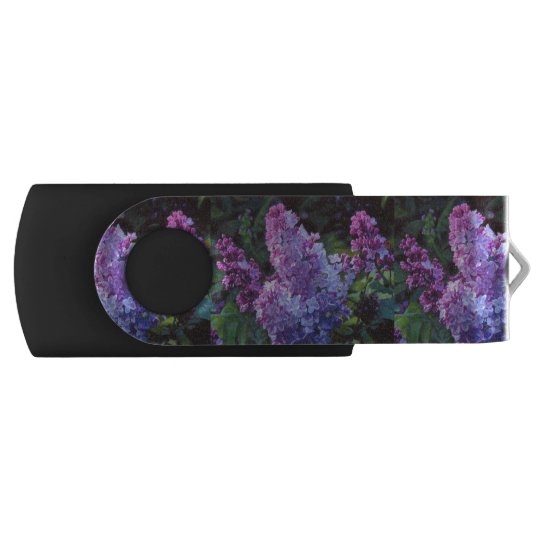 Lavendar Lilacs USB Flash Drive