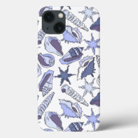 Lavendar Seashells