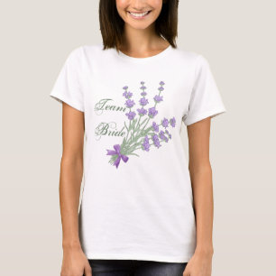 Lavendelstrauss, Team Bride T-Shirt