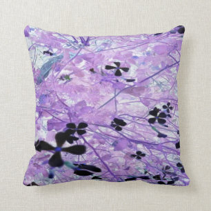 Lavender Abstract Cushion
