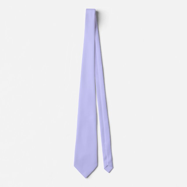 Lavender accent colour decor ready to customise tie (Front)