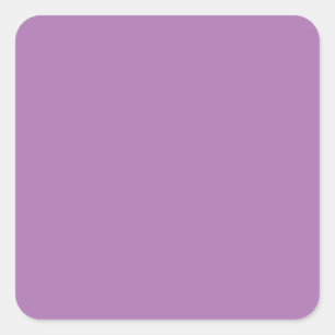 Lavender #AD7682, Pastel Purple Square Sticker
