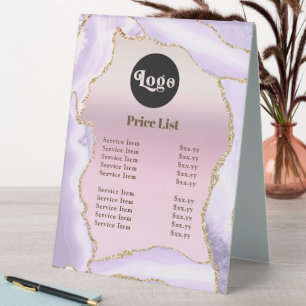 Lavender Agate Faux Pearlescent Foil Price List