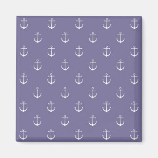 Lavender Anchors Away Magnet