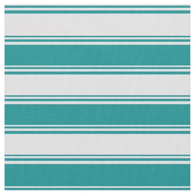 Lavender and Dark Cyan Pattern Fabric (Close Up)