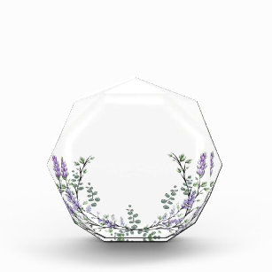 Lavender and Eucalyptus Acrylic Award