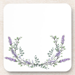 Lavender and Eucalyptus Coaster