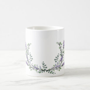 Lavender and Eucalyptus Coffee Mug