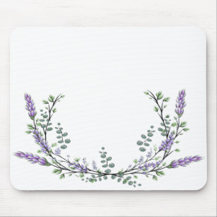 Lavender and Eucalyptus Mouse Mat