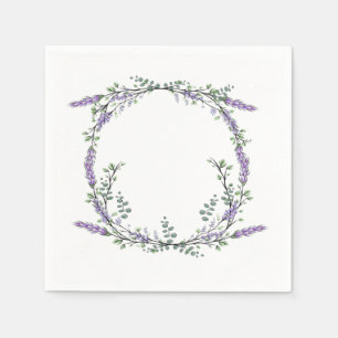Lavender and Eucalyptus Napkins