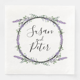 Lavender and Eucalyptus Napkins