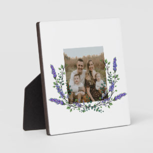 Lavender and Eucalyptus purple floral botanical Plaque