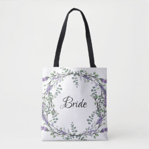 Lavender and Eucalyptus Tote Bag