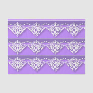 Lavender and Lace tissue paper