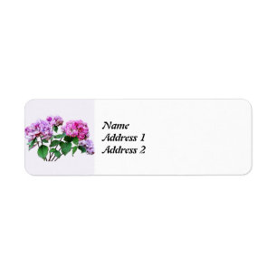 Lavender and Rose Hydrangeas Save the Date