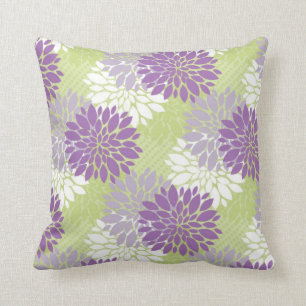 Lavender and Spring Green Mix and Match Cushion