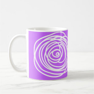 Lavender and Swirl mug
