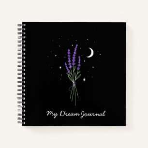 Lavender at Night Customisable Notebook