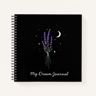 Lavender at Night Customisable Notebook
