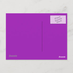 Lavender Background on Postcard