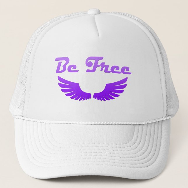Lavender Be Free Hat (Front)
