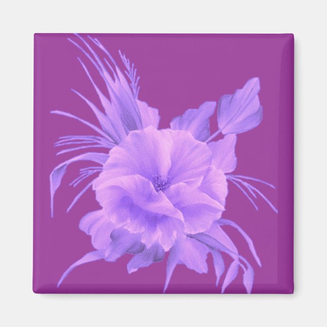 Lavender Beauty Magnet (Front)