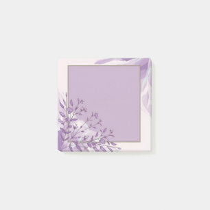 Lavender Bloom Post-It Notes
