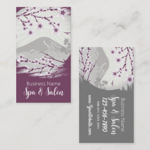 Lavender Blossom Spa and Salon Business Card