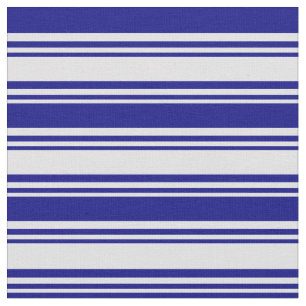 Lavender & Blue Lined Pattern Fabric