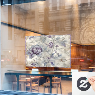 Lavender Blushing Window Cling