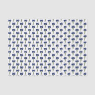 Lavender Bouquet Purple Flower Floral Print Tissue Paper
