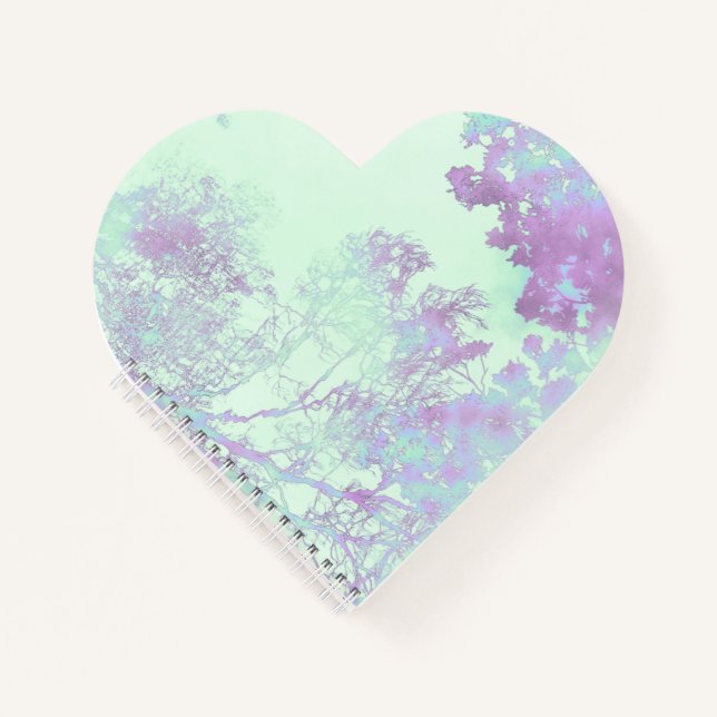 Lavender Broadleaf Mist Notebook (Front)