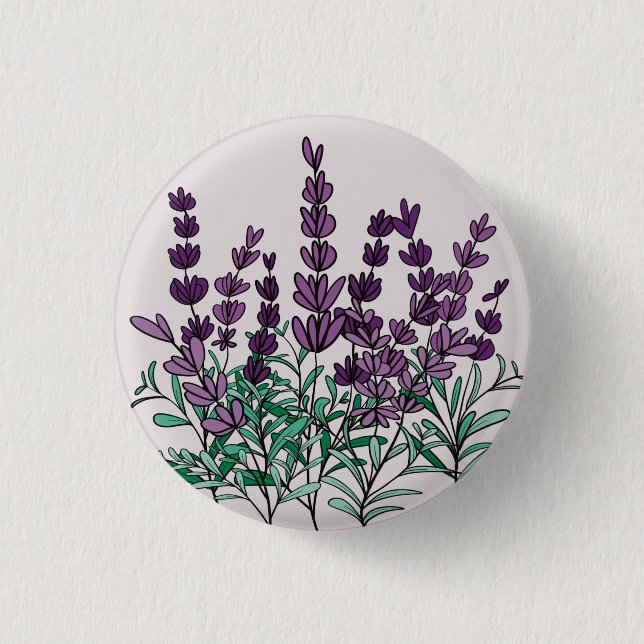 Lavender Button (Front)