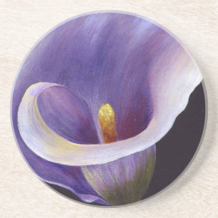 Lavender Calla Lily Coaster