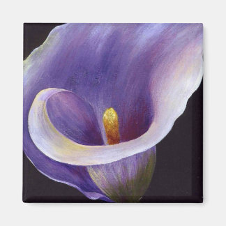 Lavender Calla Lily Magnet