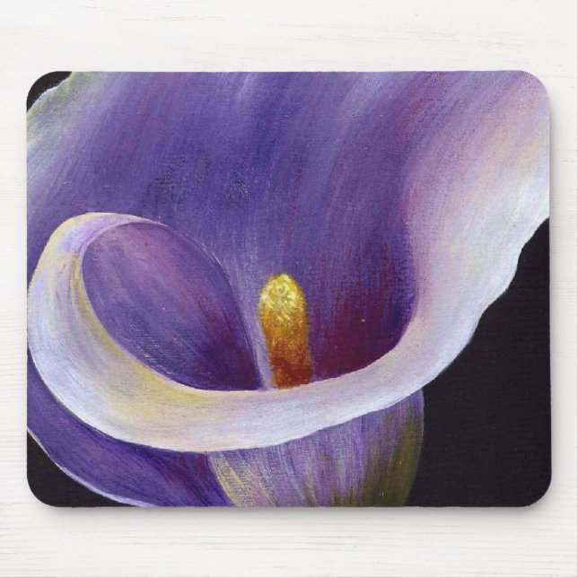 Lavender Calla Lily Mouse Mat (Front)