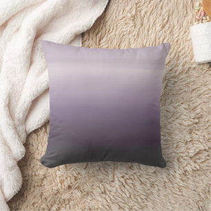 Lavender & Charcoal Gray AI art  Cushion